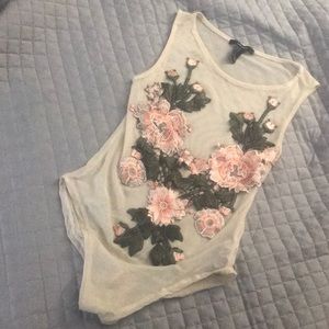 Forever 21 Sheer Bodysuit